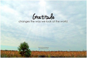 practising gratitude