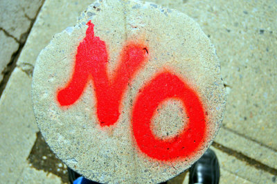 saying no