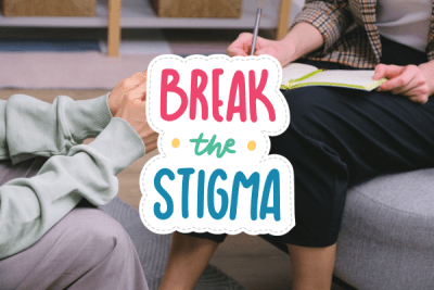 break the mental health stigma around therapy and counselling