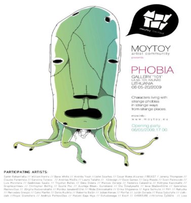 Phobia Exhibition @ Moytoy