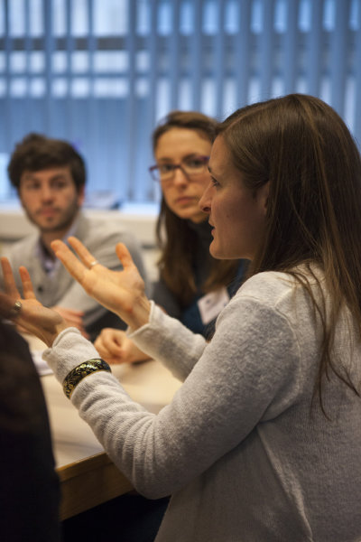 Counselling Trainees in a class room